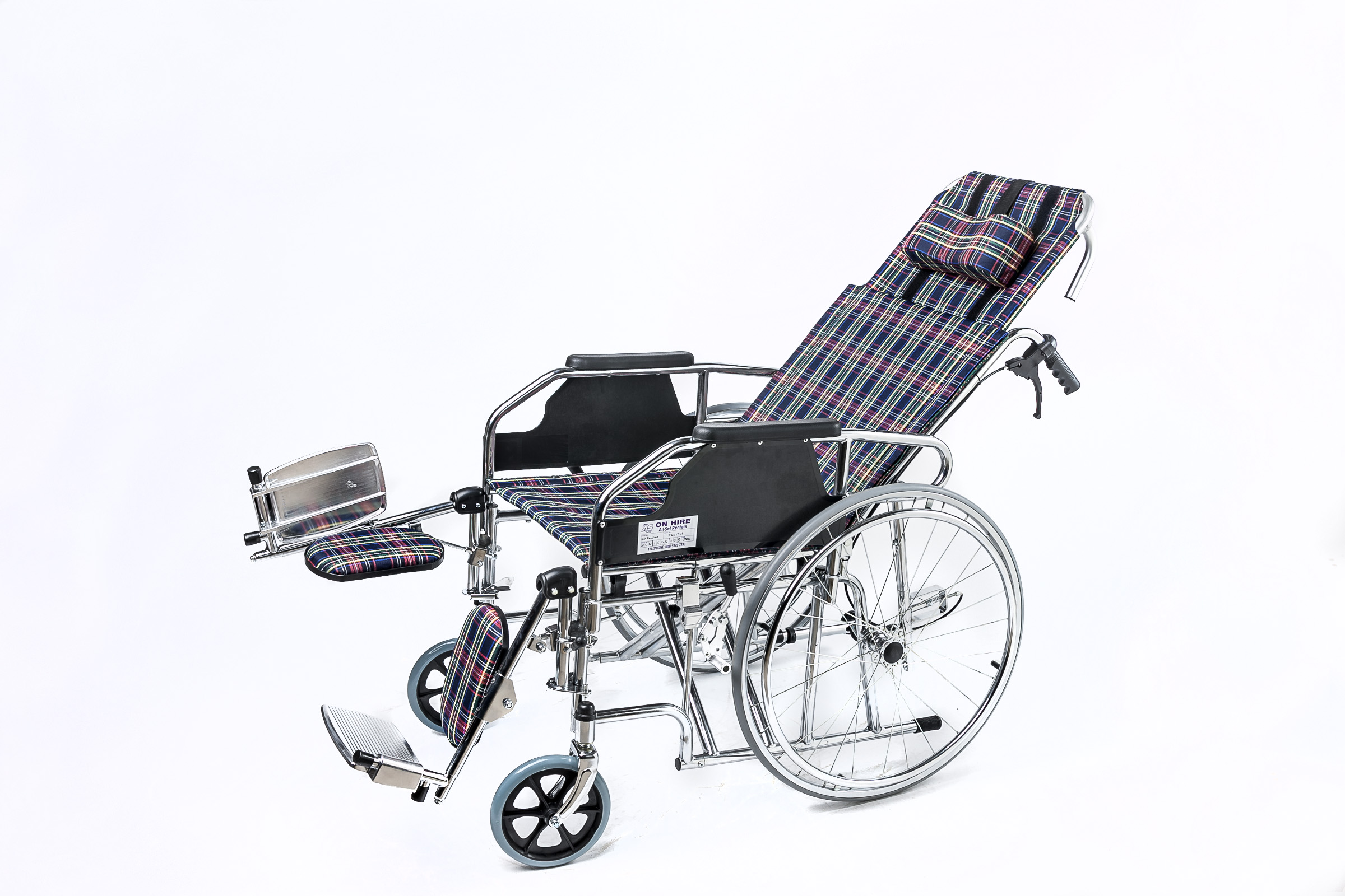 High Recliner Wheelchair